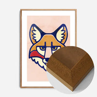 Fox Animal Portrait Print