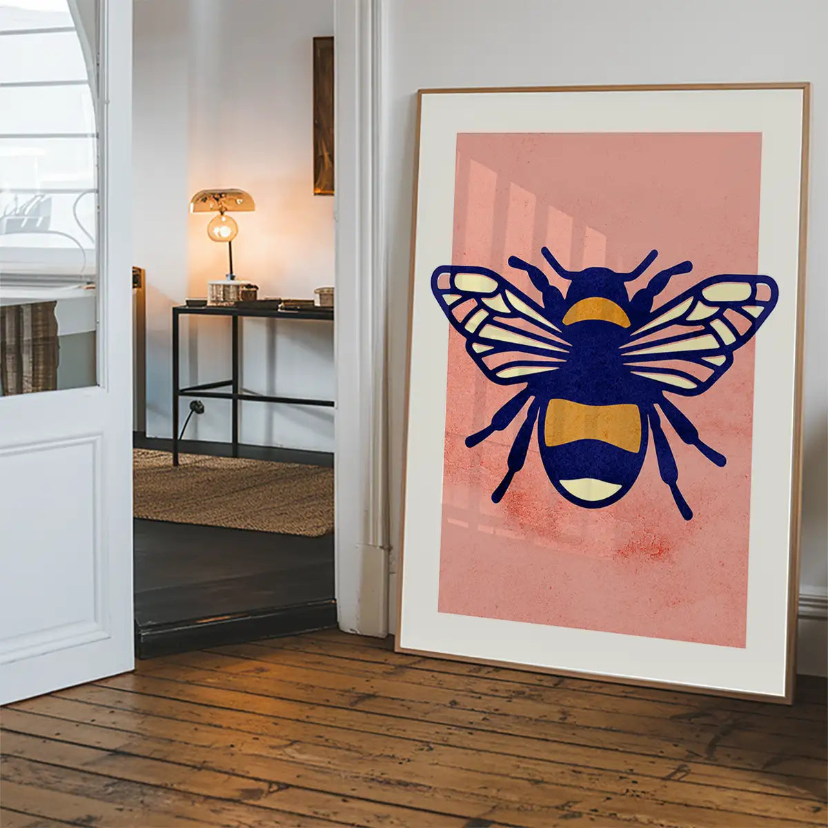 Bee Illustration Print