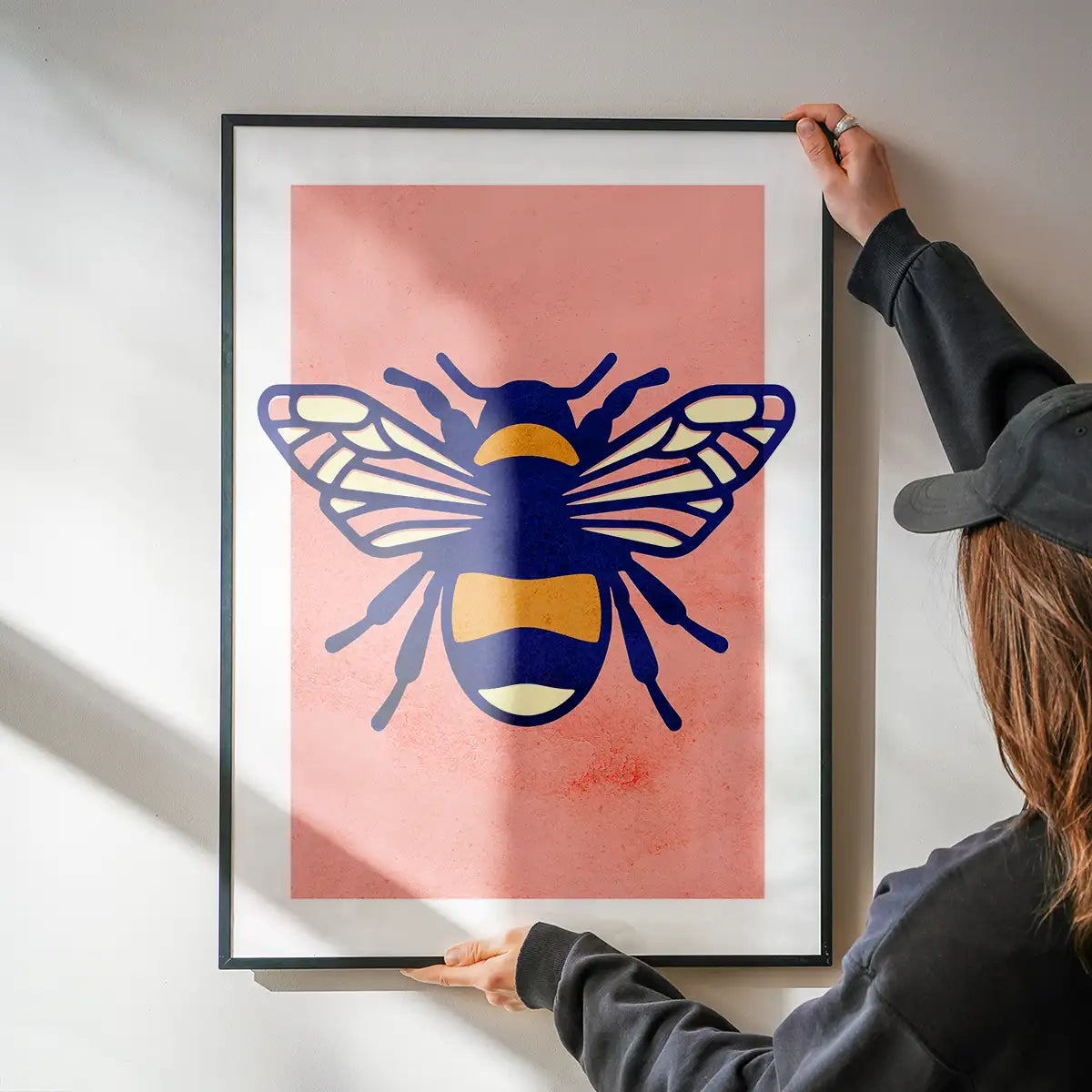 Bee Illustration Print
