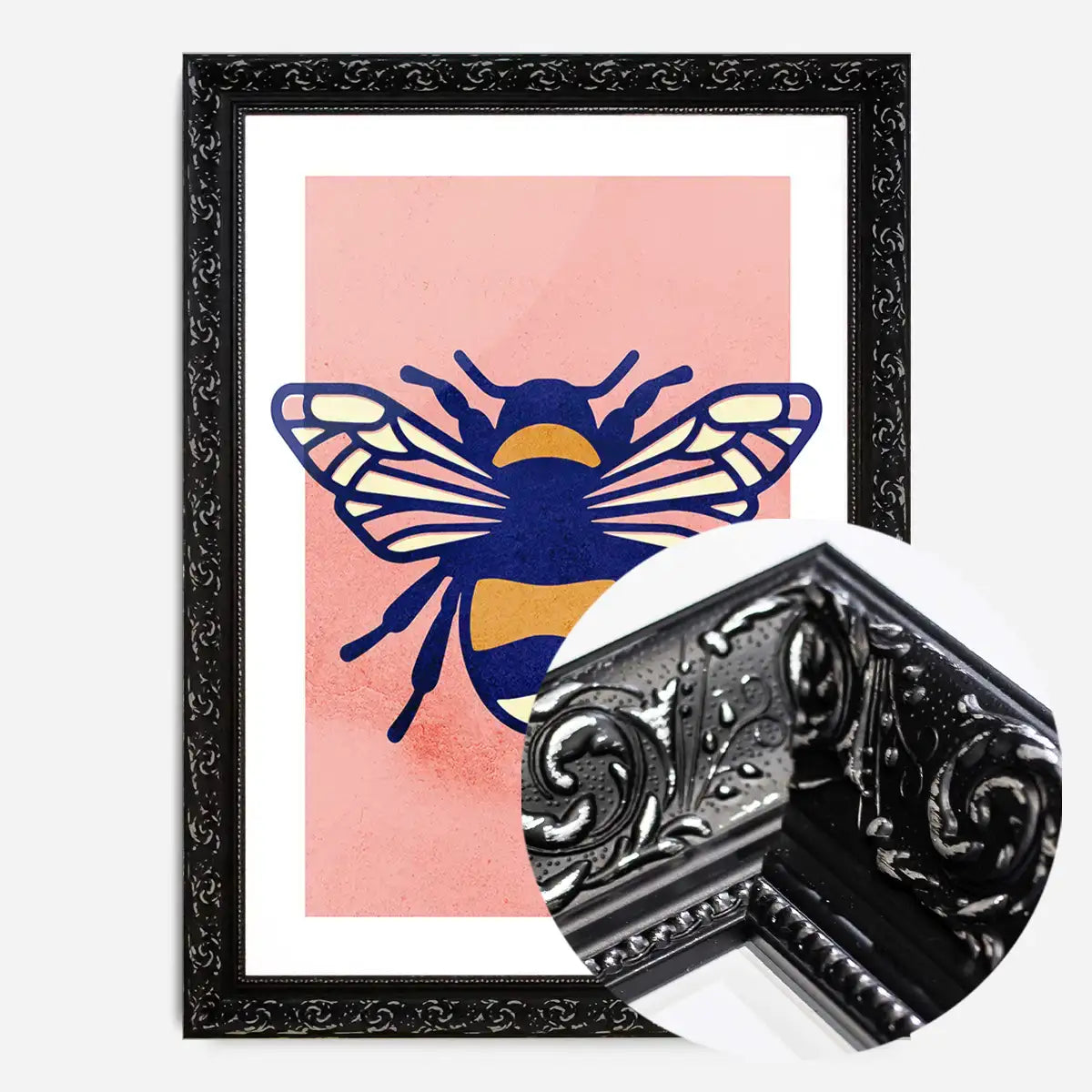 Bee Illustration Print