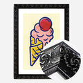 Black Ornate Frame