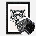 Black Ornate Frame