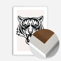 White Wood Frame