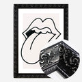 Black Ornate Frame