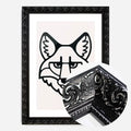 Black Ornate Frame