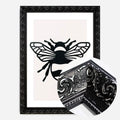 Black Ornate Frame