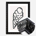 Black Ornate Frame