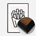 Black Wood Frame
