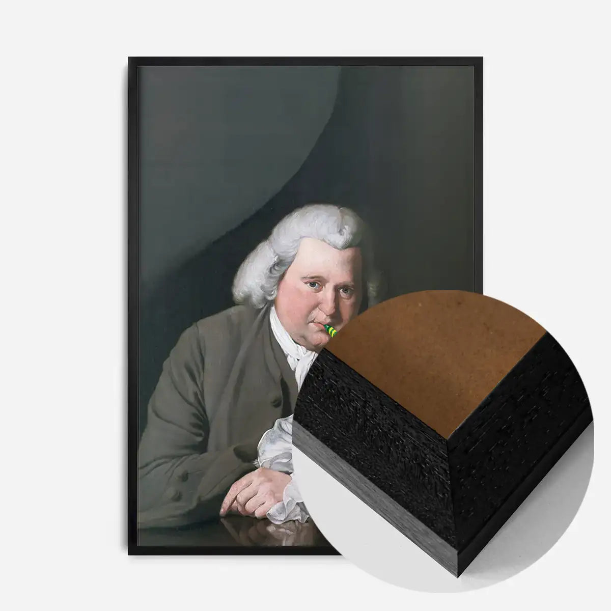 Party Pipe Portrait Print