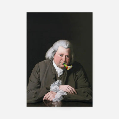 Party Pipe Portrait Print