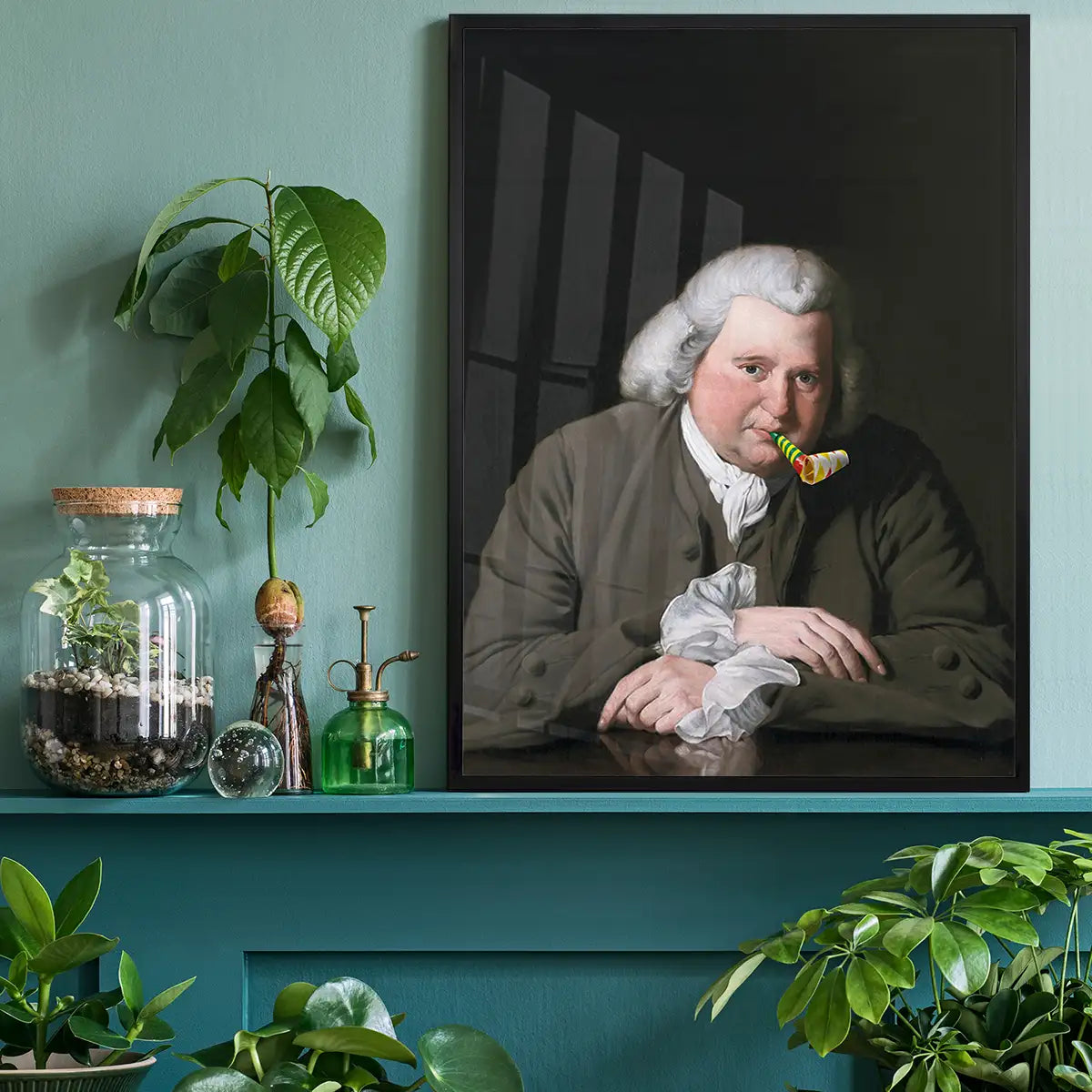 Party Pipe Portrait Print