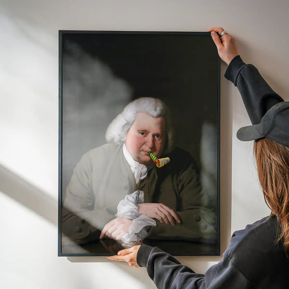 Party Pipe Portrait Print