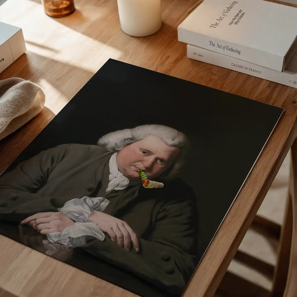 Party Pipe Portrait Print