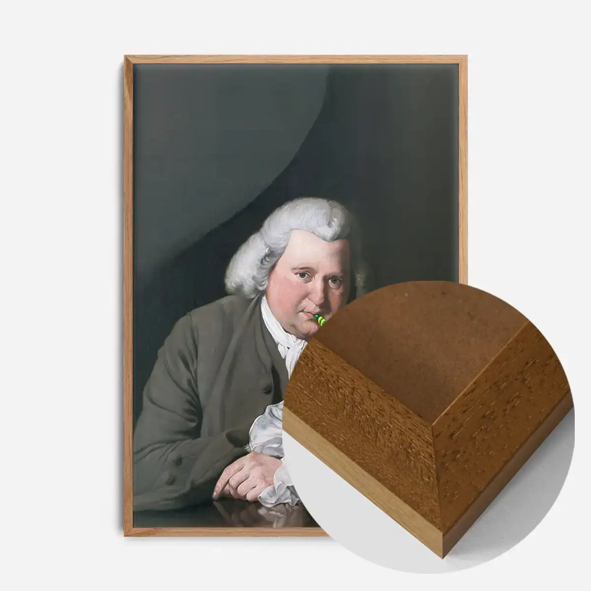 Party Pipe Portrait Print