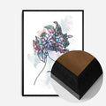 Black Wood Frame