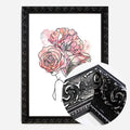 Black Ornate Frame