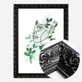 Black Ornate Frame