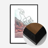 Kissing Nature Print