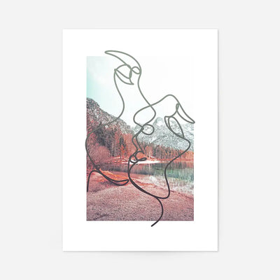 Kissing Nature Print