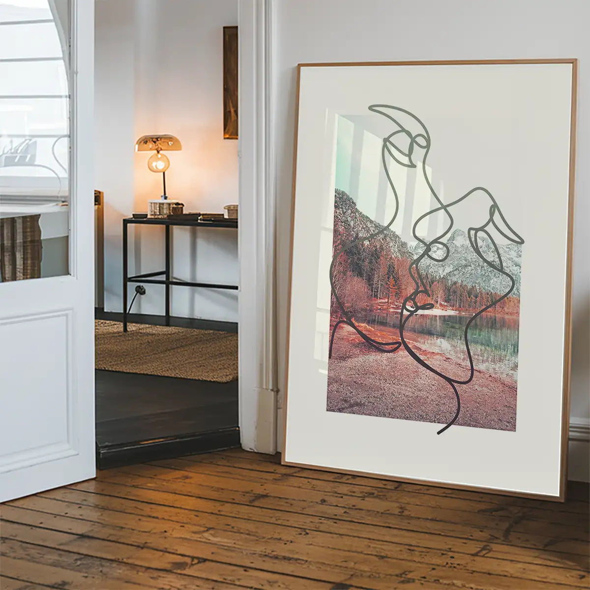 Kissing Nature Print