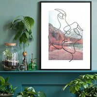 Kissing Nature Print