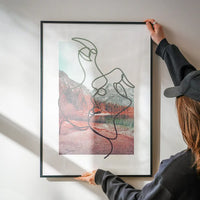 Kissing Nature Print