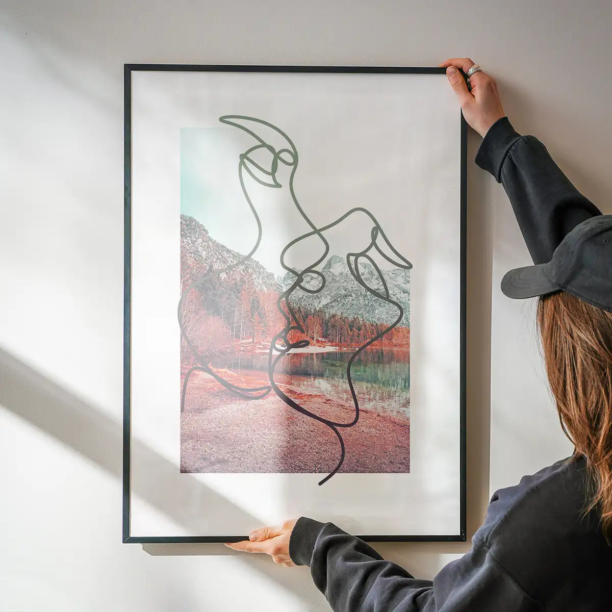 Kissing Nature Print