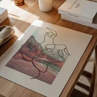 Kissing Nature Print