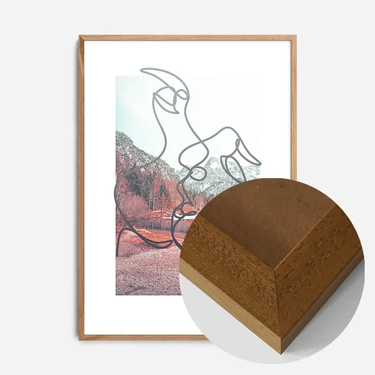 Kissing Nature Print