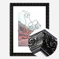 Black Ornate Frame