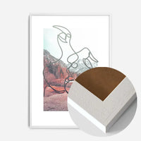 Kissing Nature Print