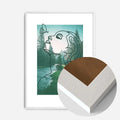 White Wood Frame