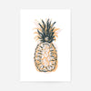 Pineapple Stamp Print