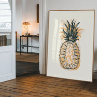 Pineapple Stamp Print