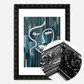 Black Ornate Frame