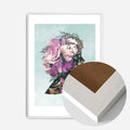 White Wood Frame