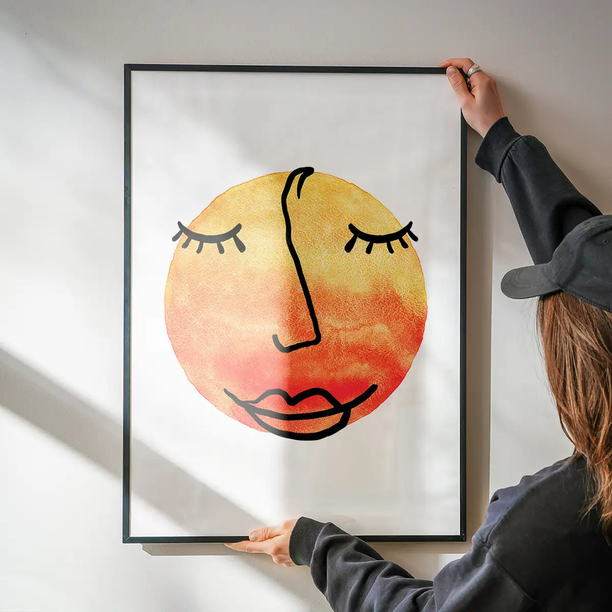 Sunny Face Sunset Print