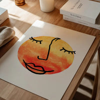Sunny Face Sunset Print