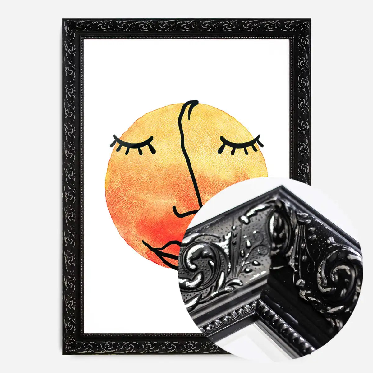 Sunny Face Sunset Print