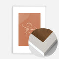 White Wood Frame