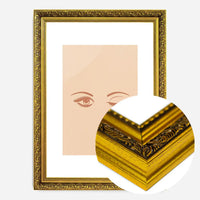 Winking Eyes Natural Print