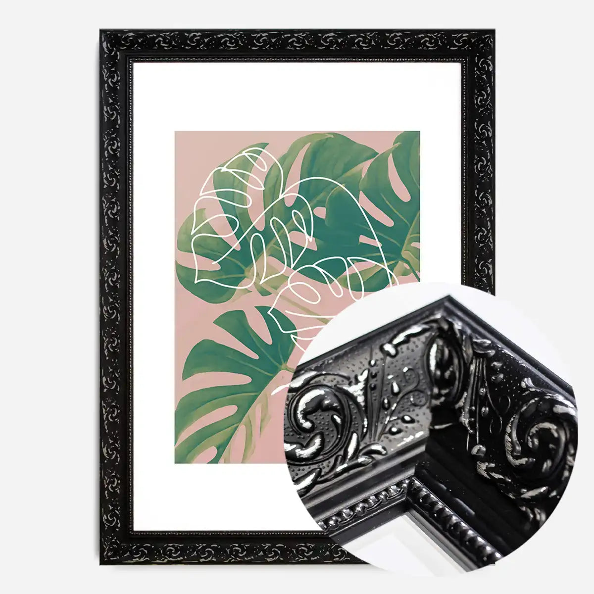 Monstera Minimal Print