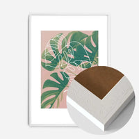 Monstera Minimal Print