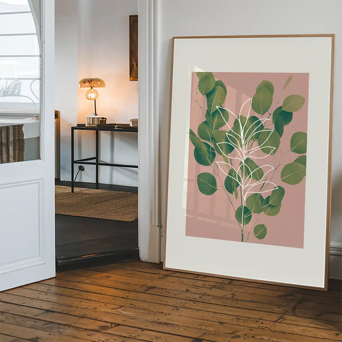 Eucalyptus Minimal Print