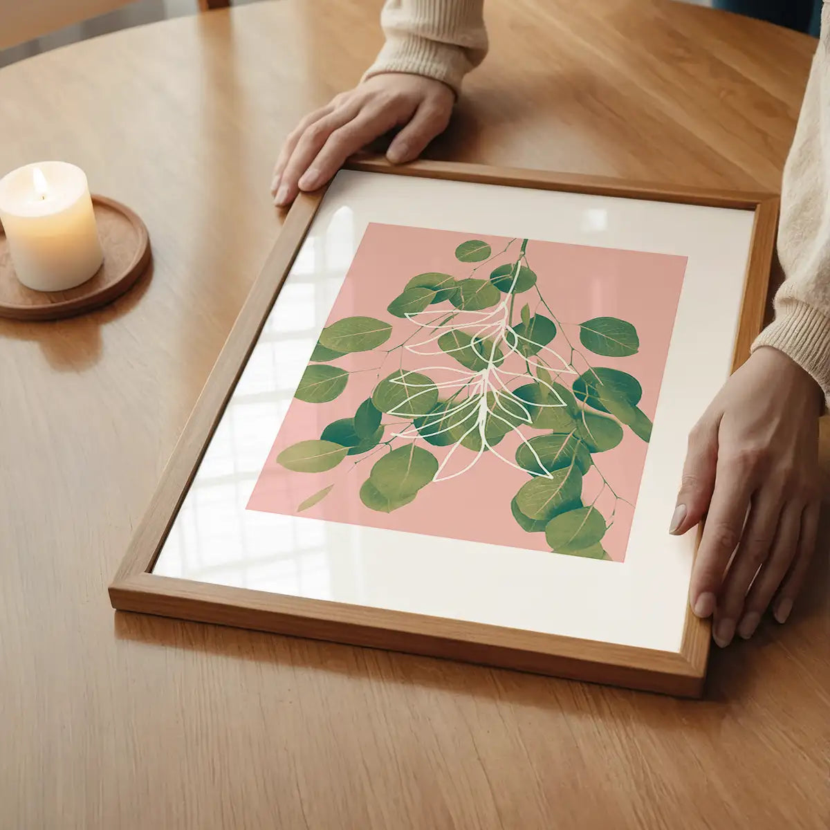 Eucalyptus Minimal Print