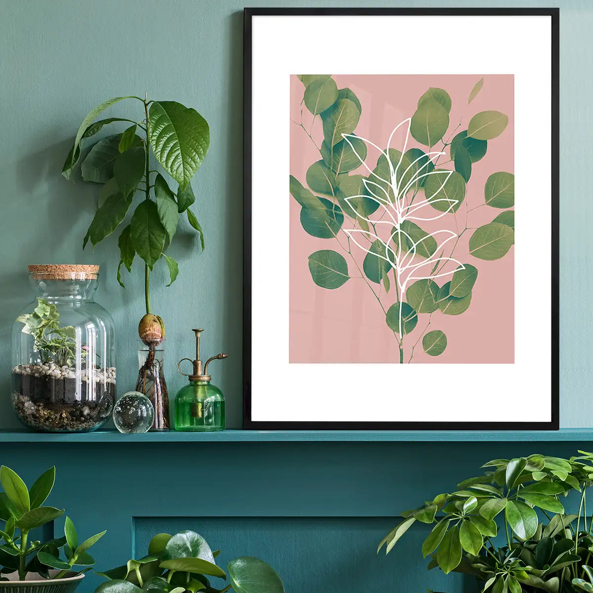 Eucalyptus Minimal Print