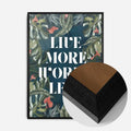 Black Wood Frame