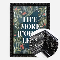 Live More Worry Less Quote Print
