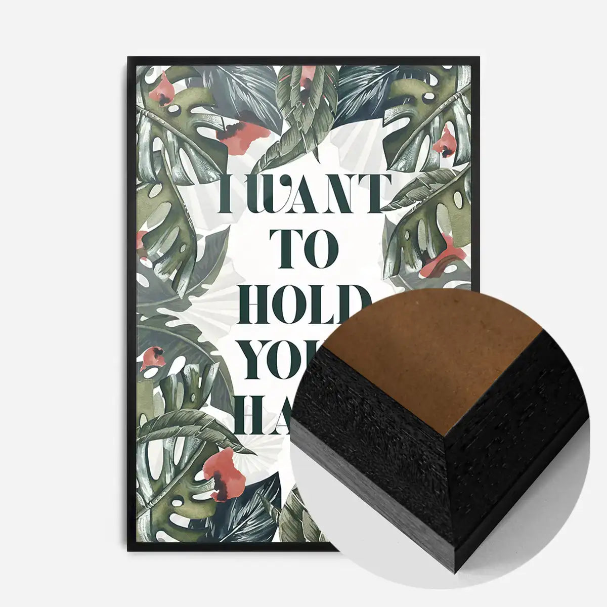 Hold Your Hand Lyrics Print