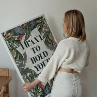 Hold Your Hand Lyrics Print